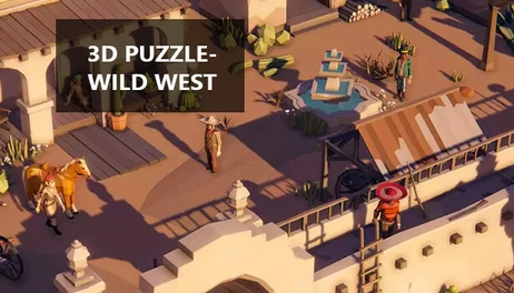 Купить 3D PUZZLE - Wild West