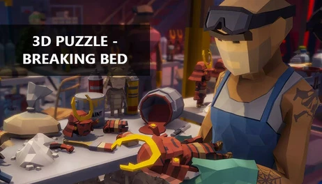 Купить 3D PUZZLE - Breaking Bed