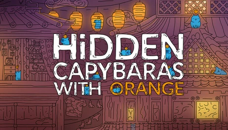 Купить Hidden Capybaras with Orange