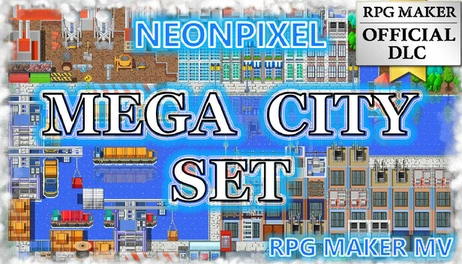 Купить RPG Maker MV - NEONPIXEL MEGA CITY SET