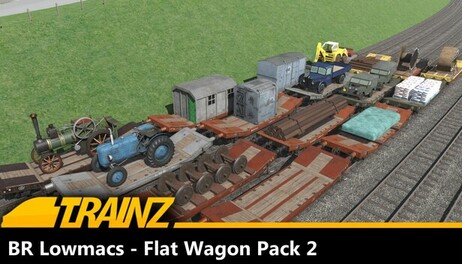 Купить Trainz 2022 DLC - BR Lowmacs - Flat Wagon Pack 2