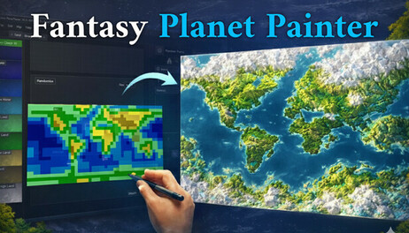 Купить Fantasy Planet Painter