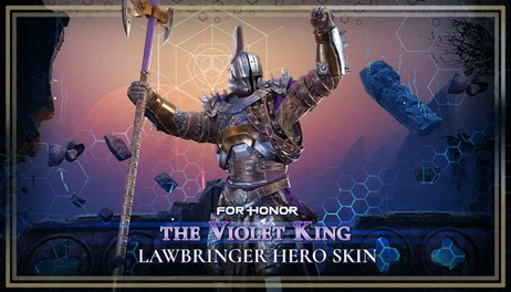 Купить The Violet King - Lawbringer Hero Skin - FOR HONOR
