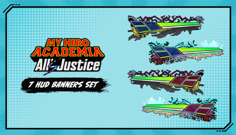 Купить MY HERO ACADEMIA: All’s Justice - 7 HUD Banners Set