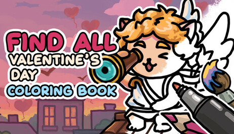 Купить FIND ALL: Valentine's Day - Coloring Book