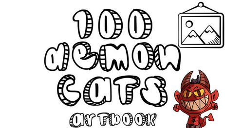 Купить 100 Demon Cats - Artbook