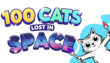 Купить 100 Cats Lost In Space Find & Color