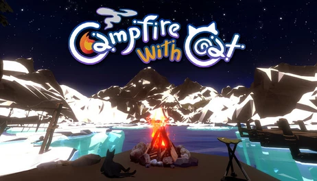 Купить Campfire with Cat