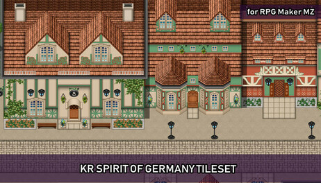 Купить RPG Maker MZ - KR Spirit of Germany Tileset