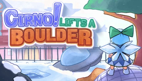 Купить Cirno! Lifts a Boulder