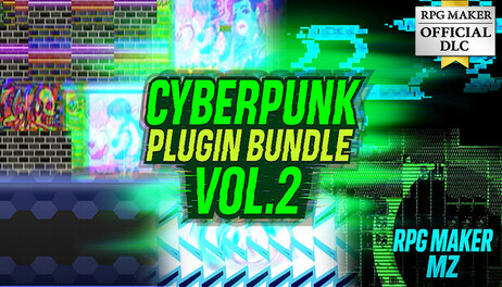 Купить RPG Maker MZ - CYBERPUNK PLUGIN BUNDLE vol2