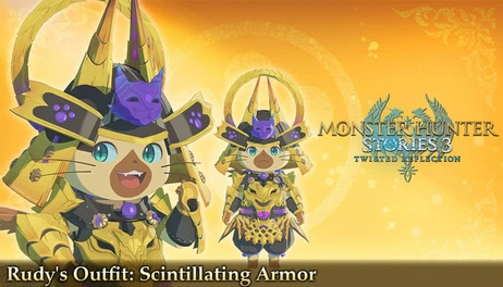 Купить Monster Hunter Stories 3: Twisted Reflection - Rudy's Outfit: Scintillating Armor