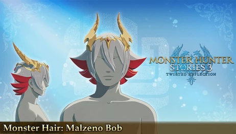 Купить Monster Hunter Stories 3: Twisted Reflection - Monster Hair: Malzeno Bob