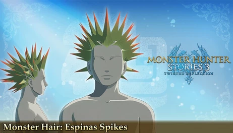 Купить Monster Hunter Stories 3: Twisted Reflection - Monster Hair: Espinas Spikes
