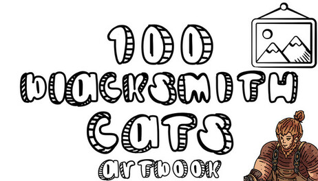 Купить 100 Blacksmith Cats - Artbook