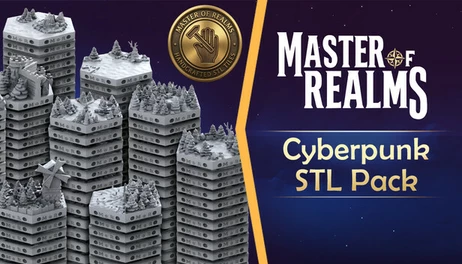 Купить Master Of Realms - Cyberpunk STL Pack