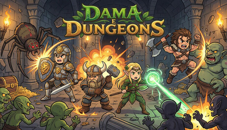 Купить Dama e Dungeons: 2D