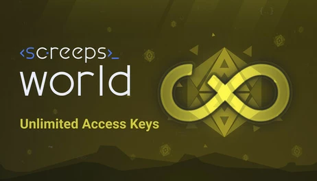 Купить Screeps: World - Unlimited Access Keys