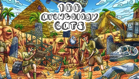 Купить 100 Archeology Cats