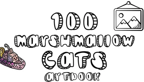 Купить 100 Marshmallow Cats - Artbook