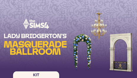Купить The Sims 4 Lady Bridgerton’s Masquerade Ballroom Kit