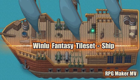 Купить RPG Maker MV - Winlu Fantasy Tileset - Ship