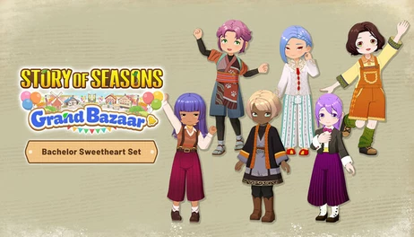 Купить STORY OF SEASONS: Grand Bazaar - Bachelor Sweetheart Set