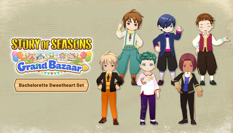 Купить STORY OF SEASONS: Grand Bazaar - Bachelorette Sweetheart Set