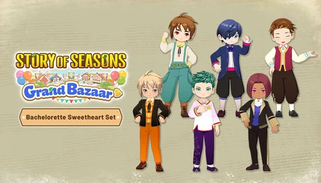 Купить STORY OF SEASONS: Grand Bazaar - Bachelorette Sweetheart Set