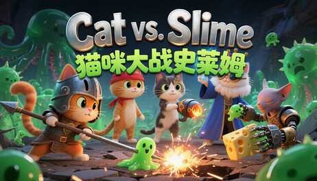 Купить Cat Vs Slime 猫咪大战史莱姆