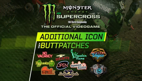 Купить Monster Energy Supercross - Additional Icons & Buttpatches
