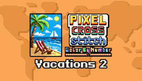 Купить Pixel Cross Stitch - Vacations Pack 2
