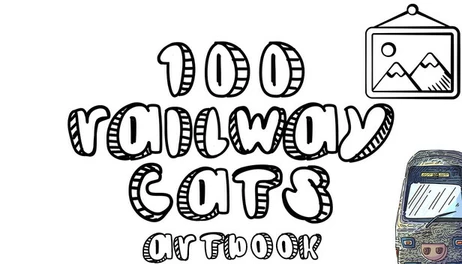 Купить 100 Railway Cats - Artbook
