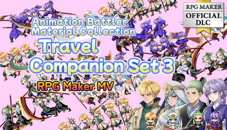 Купить RPG Maker MV - Animation Battler Material Collection Travel Companion Set 3