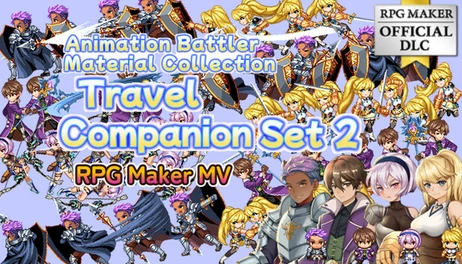 Купить RPG Maker MV - Animation Battler Material Collection Travel Companion Set 2
