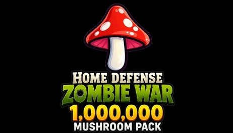 Купить Home Defense Zombie War - 1,000,000 Mushroom Pack
