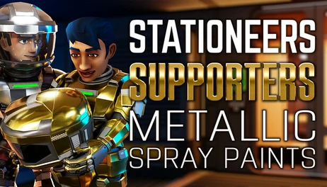Купить Stationeers: Supporters Metallic Spray Paints
