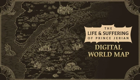 Купить The Life and Suffering of Prince Jerian — Digital World Map