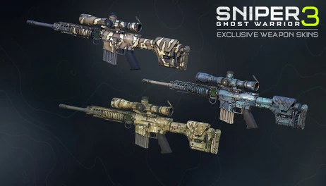 Купить Sniper Ghost Warrior 3 – Hexagon Ice weapon skin pack