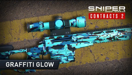 Купить Sniper Ghost Warrior Contracts 2 - Graffiti Glow Skin