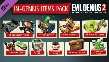Купить Evil Genius 2: In-Genius Items Pack