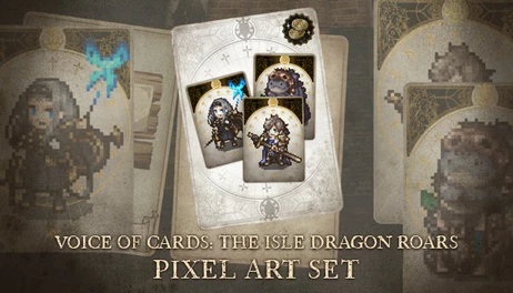 Купить Voice of Cards: The Isle Dragon Roars Pixel Art Set