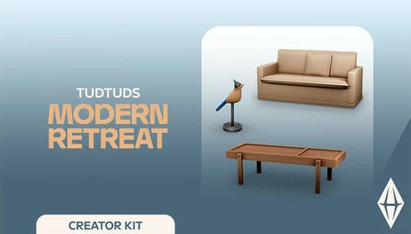 Купить The Sims 4 Modern Retreat Kit