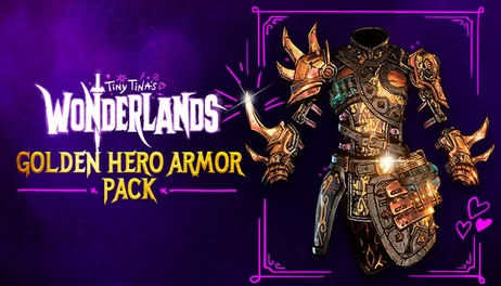 Купить Tiny Tina's Wonderlands: Golden Hero Armor Pack