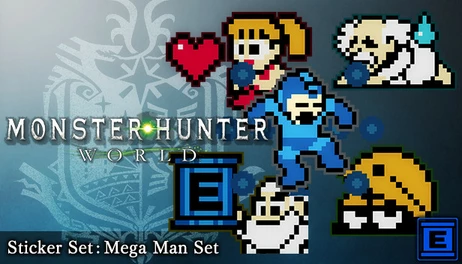 Купить Monster Hunter: World - Sticker Set: Mega Man Set