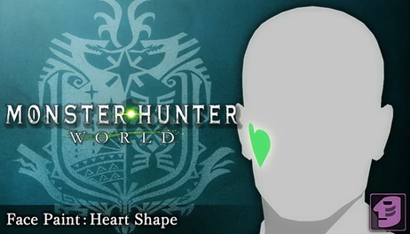 Купить Monster Hunter: World - Face Paint: Heart Shape