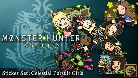 Купить Monster Hunter: World - Sticker Set: Celestial Pursuit Girls
