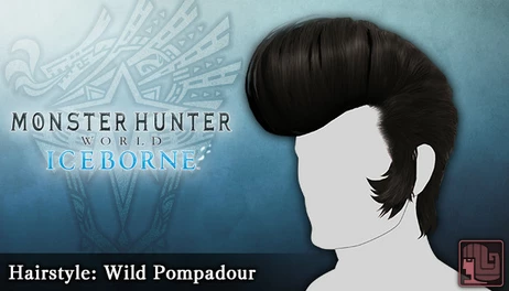 Купить Monster Hunter World: Iceborne - Hairstyle: Wild Pompadour