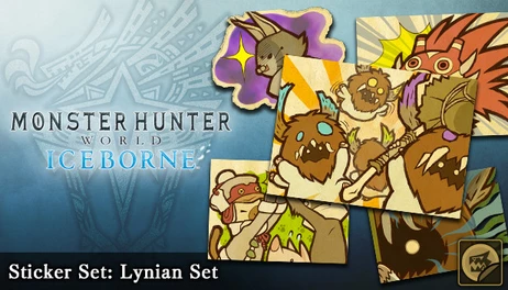 Купить Monster Hunter: World - Sticker Set: Lynian Set