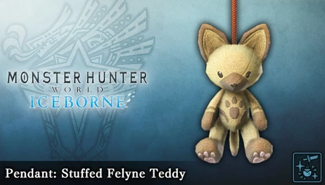Купить Monster Hunter World: Iceborne - Pendant: Stuffed Felyne Teddy